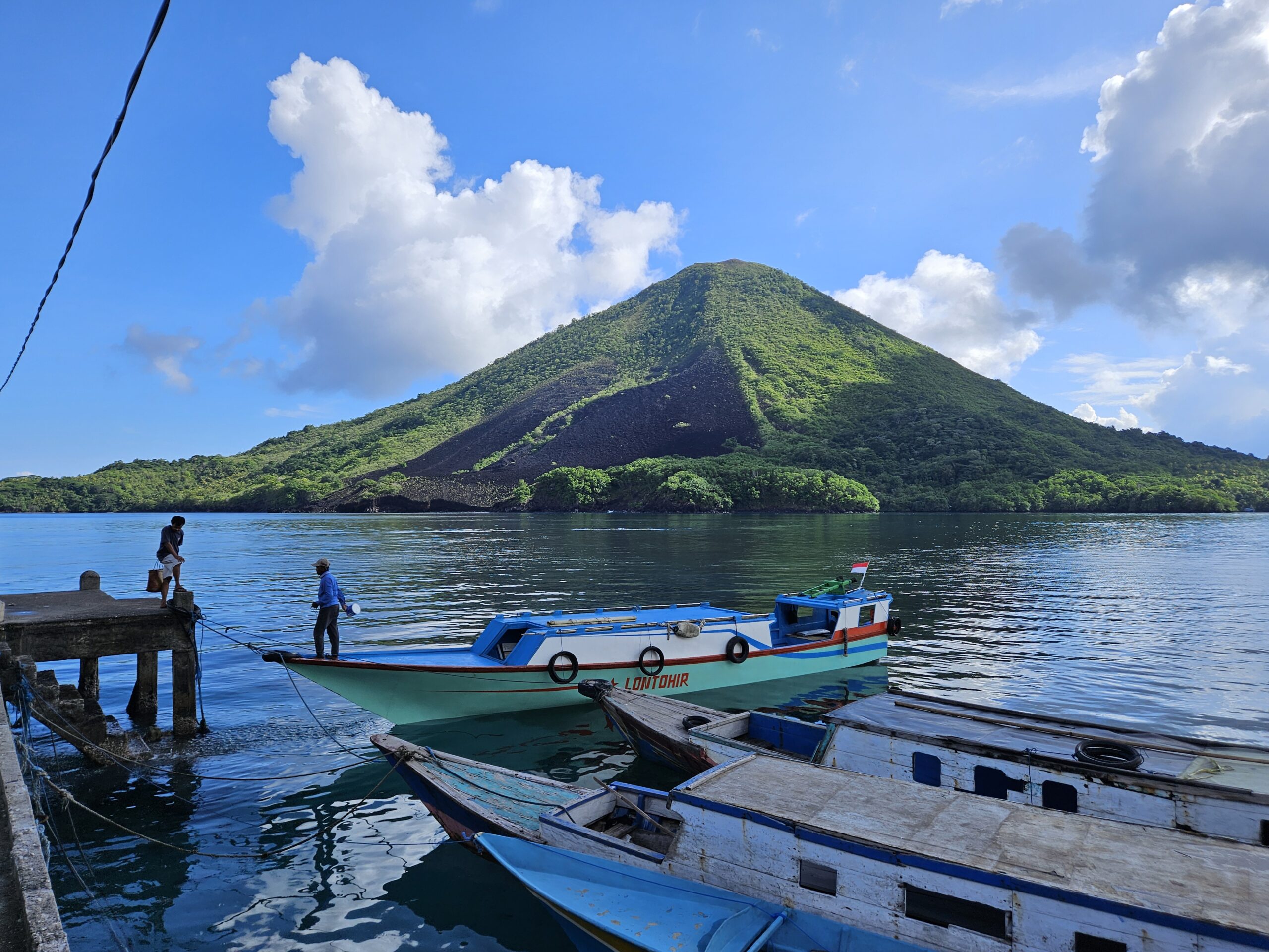 Vulcano at the Banda Islands