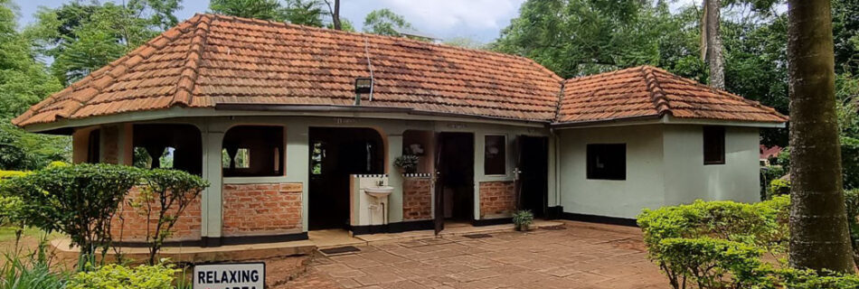 The reception of Salem Uganda Guesthouse in Nakaloke Uganda